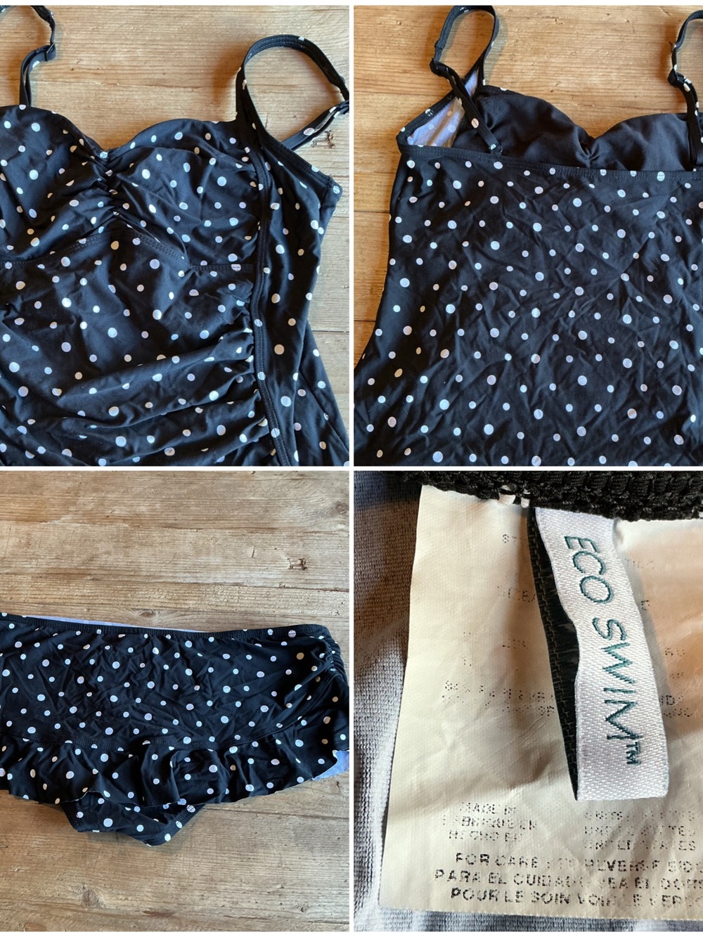 Eco Swim 2 piece swimsuit - Picture 4 of 4